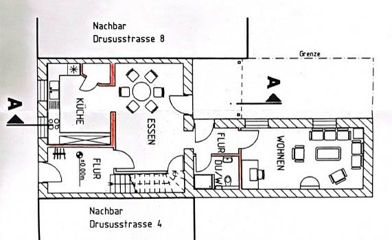 Grundriss Erdgeschoss