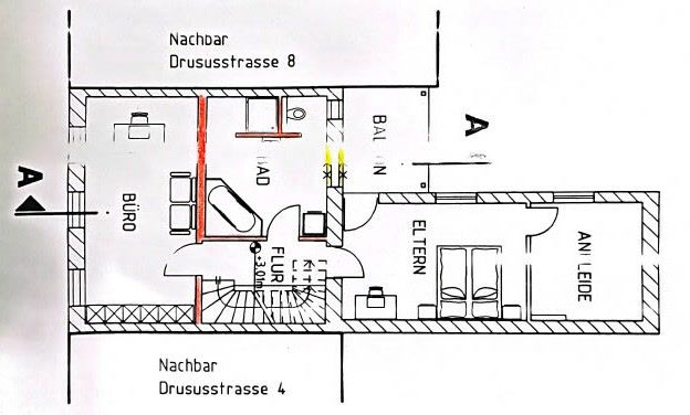 Grundriss Obergeschoss